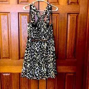 Bisou Bisou ladies animal print dress